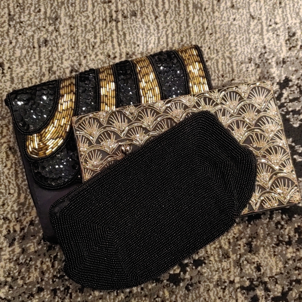 Vintage Clutch set of 3